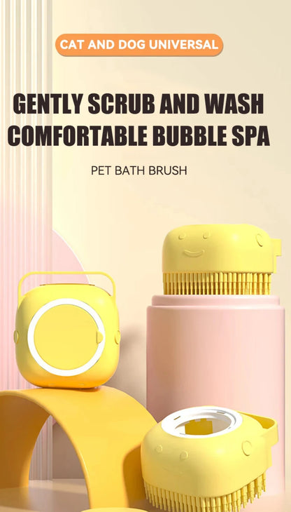 2-in-1 Pet Bathing Brush